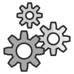 Settings  Icon Element For Design