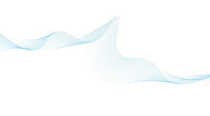 Modern abstract glowing wave background. Colorful smooth element swoosh speed wave modern stream transparent background.