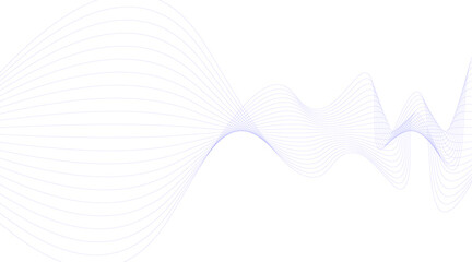 Dynamic flowing wave lines design element. Futuristic technology and sound wave pattern. Modern abstract glowing wave background.