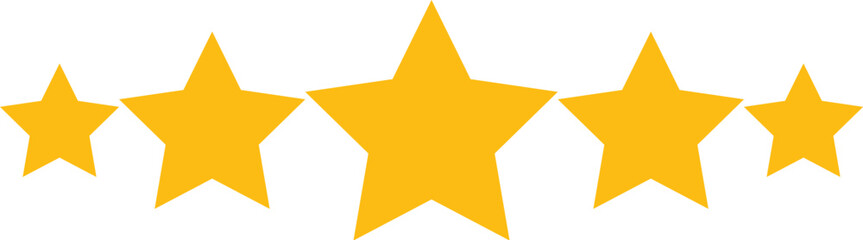 vector illustration of a golden star