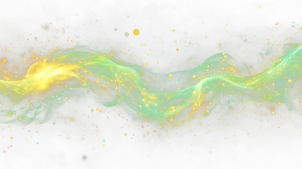 abstract green and yellow background