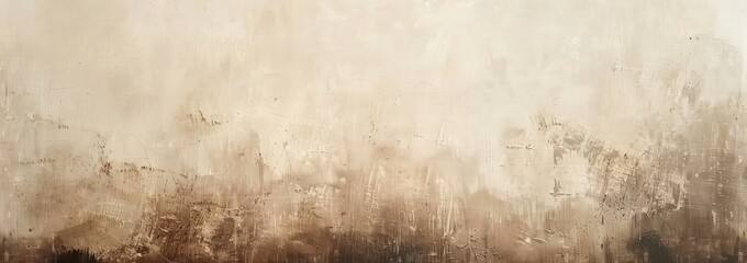 Obraz premium Abstract Beige And Brown Texture For Backgrounds, Canvas-Like Texture. Neutral Tones, Versatile For Design And Photo Overlays.