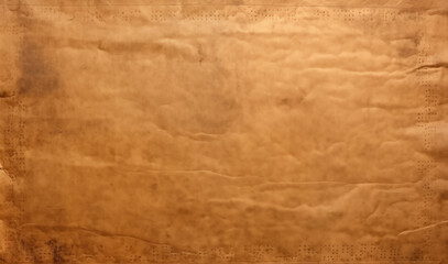 Old parchment paper. Vintage aged worn paper texture background. Natural pattern antique design art work and wallpaper.