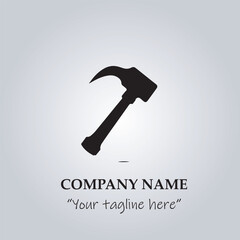 hammer company logo vector illustration

