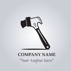 hammer company logo vector illustration
