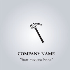 hammer company logo vector illustration
