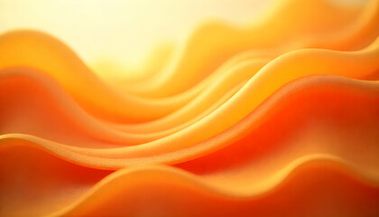 Layered saffron waves backdrop providing warmth and subtle texture