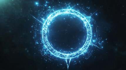 Obraz premium the witch ' s circle in the witch ' s circle