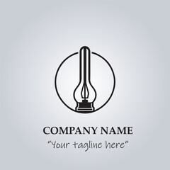 light bulb company logo vector illustration
