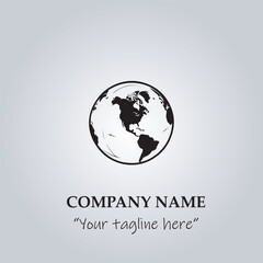 earth company logo vector illustration
