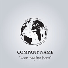 earth company logo vector illustration
