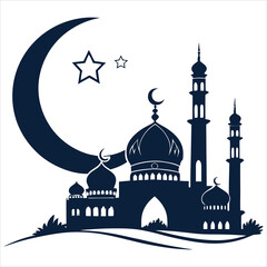 silhouette Ramadan image