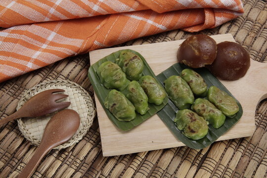 Kipo, a typical food from Kotagede, Yogyakarta, comes from rice flour and contains Javanese sugar