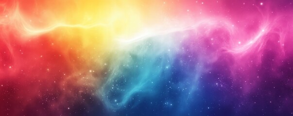 Naklejka premium Vibrant Light Gradient Background with a Grainy Texture, Generative AI