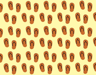 slippers pattern seamless vector design