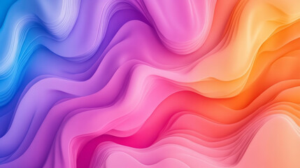 Dynamic flowing waves of colorful abstract art digital space background design vibrant environment artistic viewpoint modern concept