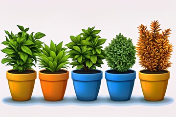 Fototapeta premium plant in a pot