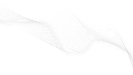 Background texture and pattern Image,  Abstract black wave lines on white background. Dynamic wave pattern modern