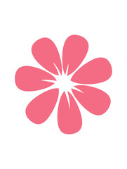 Fototapeta premium Pink flower graphic design