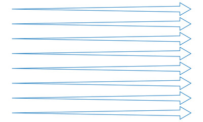 Set long blue curve arrow icon vector . blue curve arrow icon set. long arrow icon set. curve arrow vector&nbsp;illustration. 