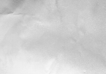 White recycled craft paper texture as background. Grey paper texture, Old vintage page or grunge vignette of old newspaper. Pattern rough art creased grunge letter. Hardboard with copy space for text.