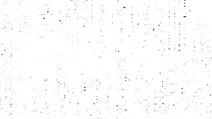 Old worn overlay distressed background. Vintage scratched glitch effect for design. Grunge Black And White Urban. Dark Messy Dust Overlay Distress Background.
