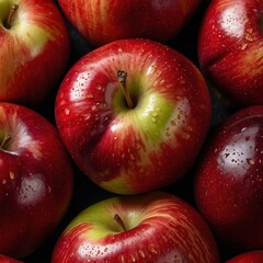 Red apples Background