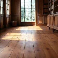 Warm brown wood texture that looks like antique oak flooring.