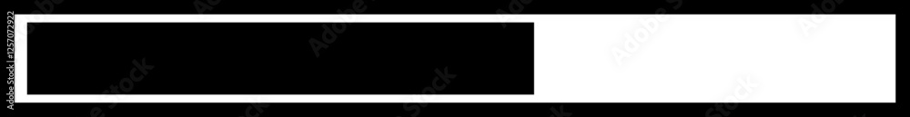 Poster loading black icon vector. download upload progress bar sign symbol button. system software update a