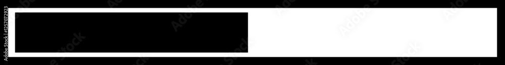Poster loading black icon vector. download upload progress bar sign symbol button. system software update a