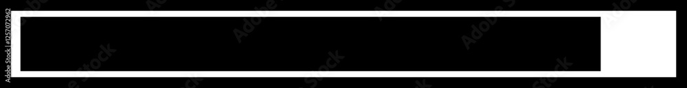 Poster loading black icon vector. download upload progress bar sign symbol button. system software update a