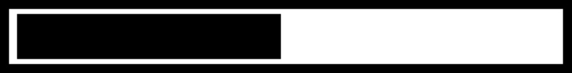 Loading black icon vector. Download upload progress bar sign symbol button. System software update and upgrade concept. Website design element illustration isolated on transparent background.