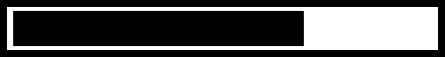 Loading black icon vector. Download upload progress bar sign symbol button. System software update and upgrade concept. Website design element illustration isolated on transparent background.