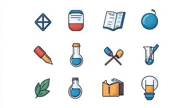 A simple and effective school icon for use in UI and education.