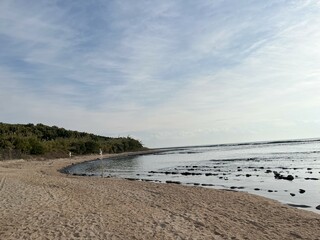 青島から見た海