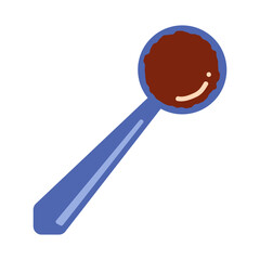 spoon of coffee powder