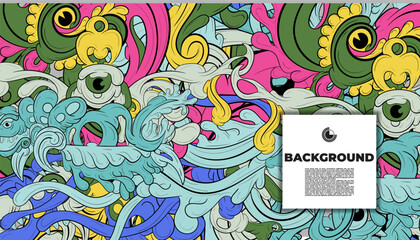 Stunning vector art featuring colorful abstract patterns and fractal shapes, perfect for creating eye-catching designs for posters, banners, and fabric.