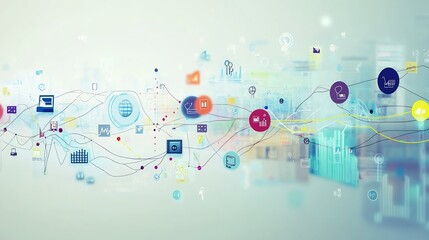 Conceptual map of demand generation for B2B companies showcasing outreach channels and lead acquisition strategies