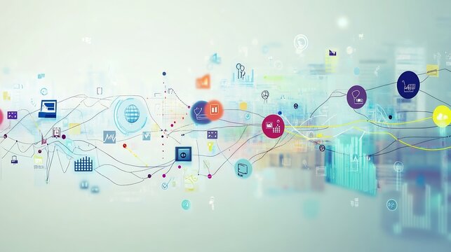 Conceptual map of demand generation for B2B companies showcasing outreach channels and lead acquisition strategies
