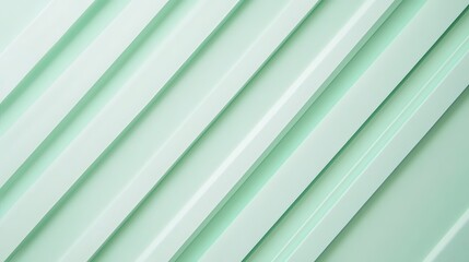 Obraz premium Abstract Green Diagonal Lines Pattern Background
