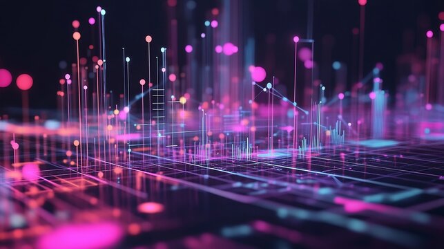 Conceptual visualization of competitive positioning strategies in digital platforms highlighting differentiation scalability and adaptability