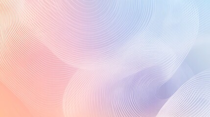 Abstract Pastel Waves Flowing Design