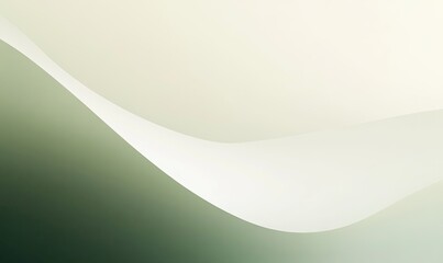 Abstract background image featuring a soft, flowing wave design in muted green and off-white tones. Perfect for website banners, presentations, and design projects.