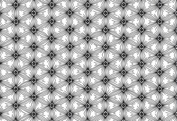 Endless Monochrome Pattern: Seamless Two-Sided Design for Digital Printing, Fabric Design, and Backgrounds, Featuring Continuous and Abstract Elements for Modern Applications.

