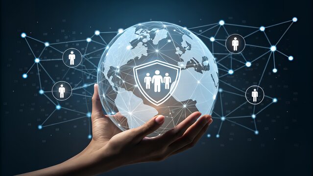 Global Data Protection and Cybersecurity: Secure Network Connections Worldwide