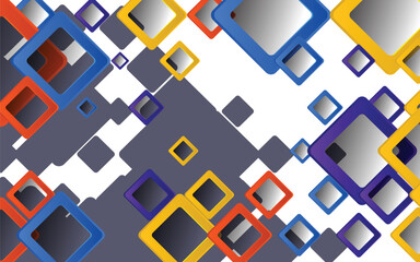 Colorful geometry background design