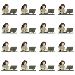 Video Games pattern illustration 