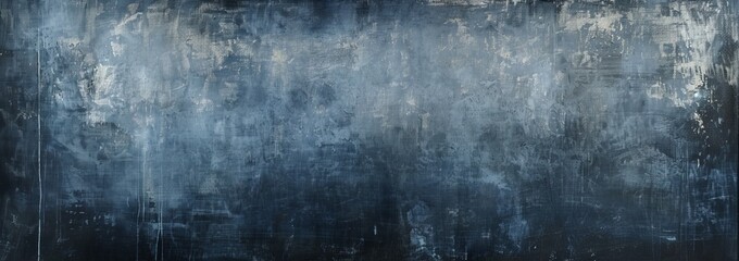 Obraz premium Abstract Dark Blue Painting. Grunge Style Background With Copy Space. Use As Wallpaper, Backdrop, Or Design Element.