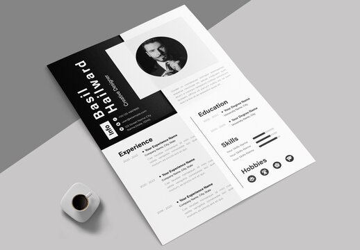 Creative Resume Template Layout