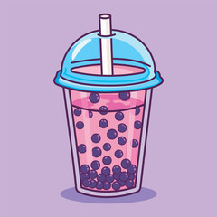 vector illustration of a drink